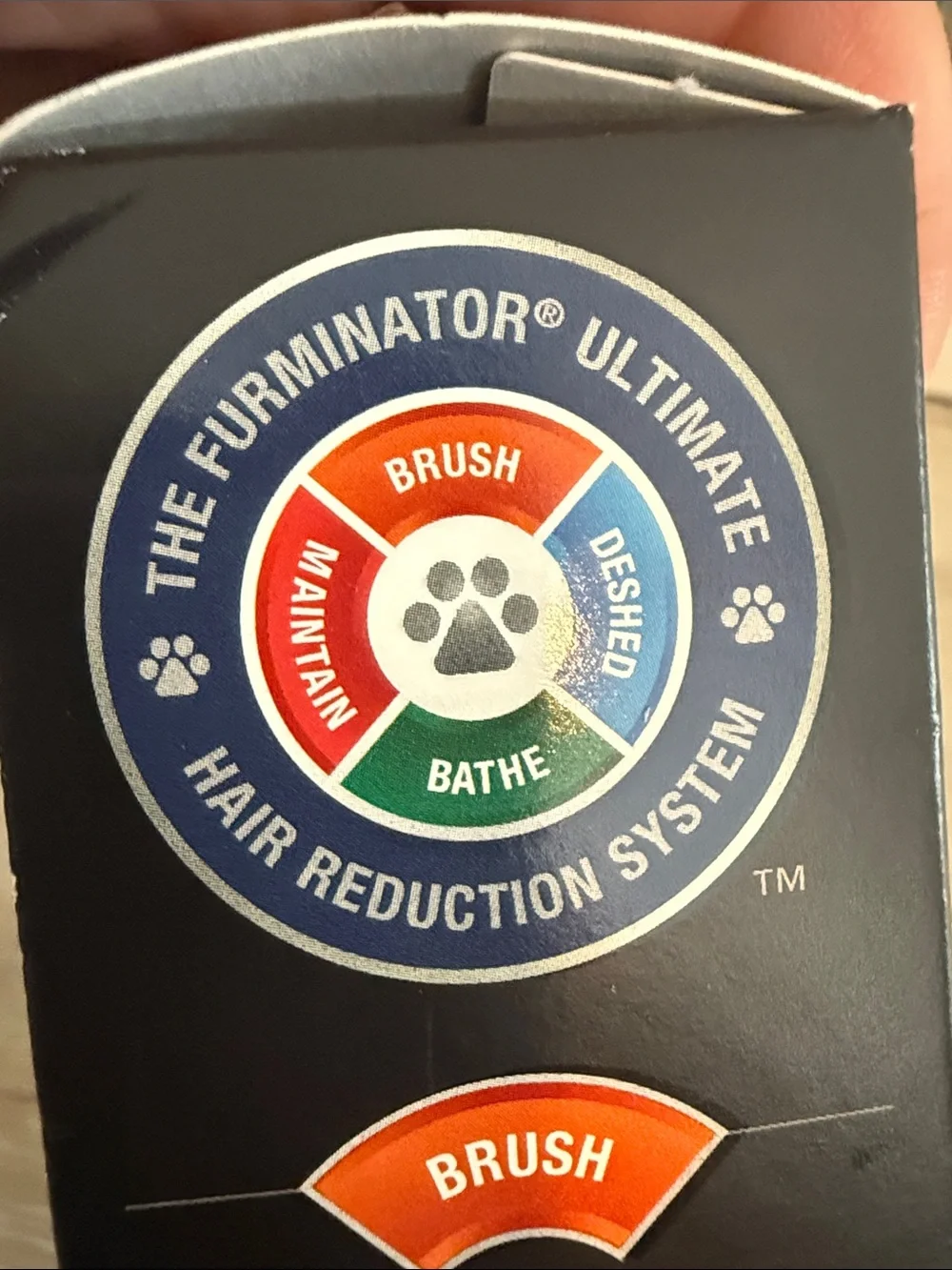 New FURminator Undercoat deShedding Tool. Large dog. Gift.